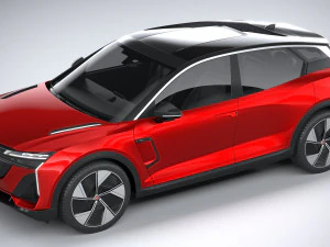 Generic SUV v1 2023 3D Model