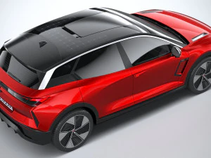 Generic SUV v1 2023 3D Model