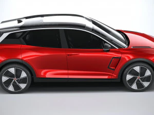 Generic SUV v1 2023 3D Model