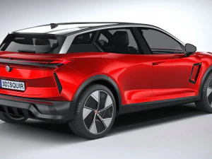 Generic SUV v1 2023 3D Model