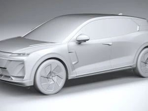 Generic SUV v1 2023 3D Model