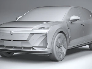 Generic SUV v1 2023 3D Model