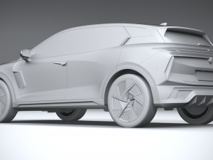 Generic SUV v1 2023 Model 3D