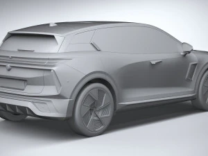 Generic SUV v1 2023 3D Model