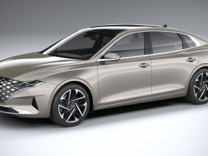 Hyundai Azera 2023 3D Model