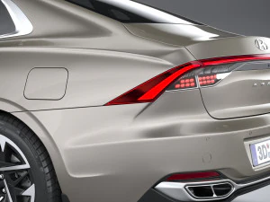 Hyundai Azera 2023 3D Model