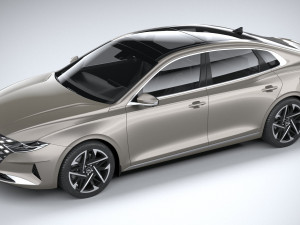 Hyundai Azera 2023 3D Модель