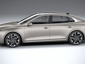 Hyundai Azera 2023 3D Модель