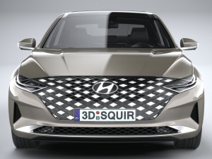 Hyundai Azera 2023 3D Модель