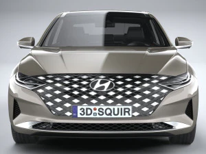 Hyundai Azera 2023 3D Model