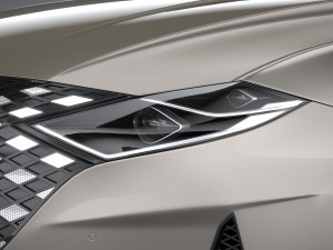 Hyundai Azera 2023 3D Модель