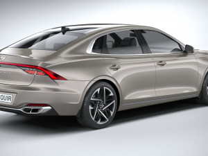 Hyundai Azera 2023 3D Модель