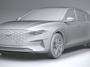 Hyundai Azera 2023 3D Модель
