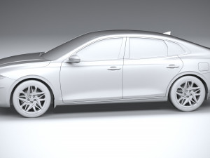 Hyundai Azera 2023 3D Модель