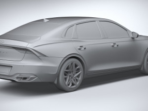 Hyundai Azera 2023 3D Модель