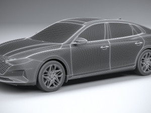 Hyundai Azera 2023 3D Модель