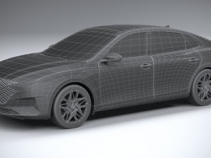Hyundai Azera 2023 3D Модель