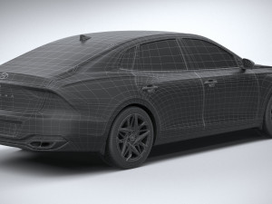 Hyundai Azera 2023 3D Модель