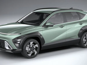 Hyundai Kona 2024 Modelo 3D