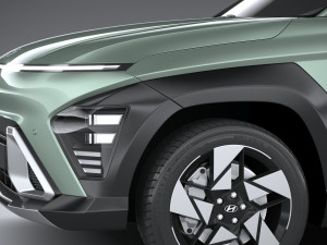 Hyundai Kona 2024 Model 3D