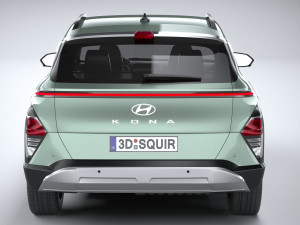 Hyundai Kona 2024 Model 3D