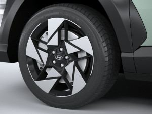 Hyundai Kona 2024 Model 3D
