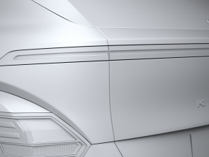 Hyundai Kona 2024 Model 3D