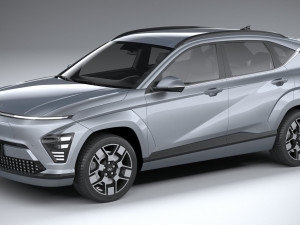 Hyundai Kona Electric 2024 3D Model
