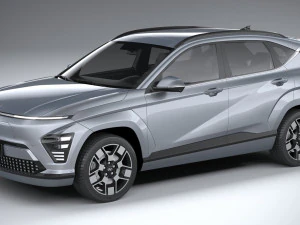 Hyundai Kona El&eacute;trico 2024 Modelo 3D