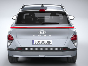 Hyundai Kona Electric 2024 3D Модель