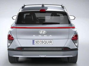 Hyundai Kona Electric 2024 3D Model
