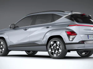 Hyundai Kona Electric 2024 3D Model