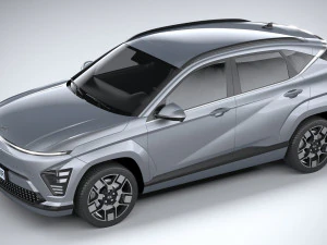 Hyundai Kona Electric 2024 3D Model