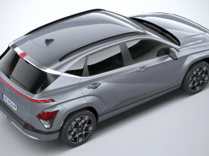 Hyundai Kona Electric 2024 3D Model