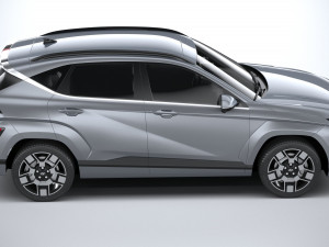 Hyundai Kona Electric 2024 3D Модель