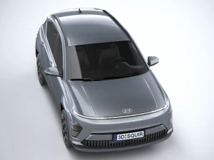 Hyundai Kona Electric 2024 3D Model