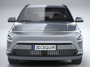 Hyundai Kona Electric 2024 3D Модель
