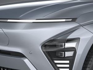 Hyundai Kona Electric 2024 3D Модель