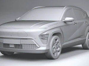 Hyundai Kona Electric 2024 3D Model