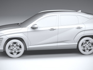 Hyundai Kona Electric 2024 3D Модель