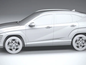 Hyundai Kona Electric 2024 3D Model