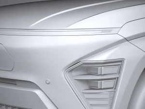 Hyundai Kona Electric 2024 3D Model