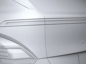 Hyundai Kona Electric 2024 3D Model