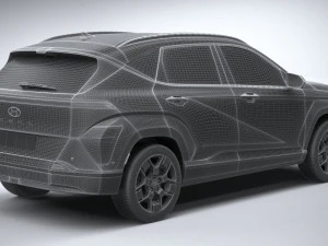 Hyundai Kona Electric 2024 3D Model
