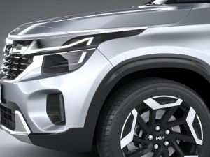 Kia Seltos 2024 Modello 3D