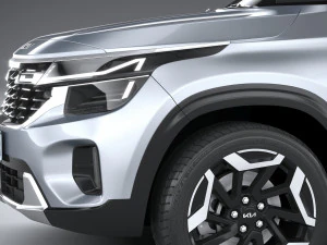 Kia Seltos 2024 3D Model