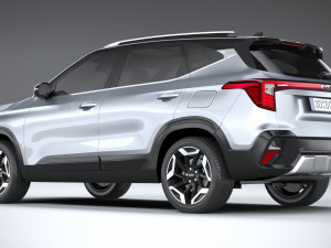 Kia Seltos 2024 Modello 3D