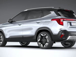 Kia Seltos 2024 3D Model