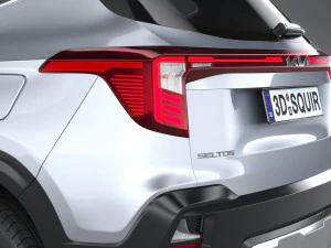 Kia Seltos 2024 3D Model