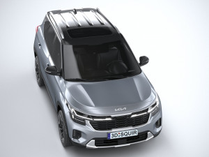 Kia Seltos 2024 Modello 3D